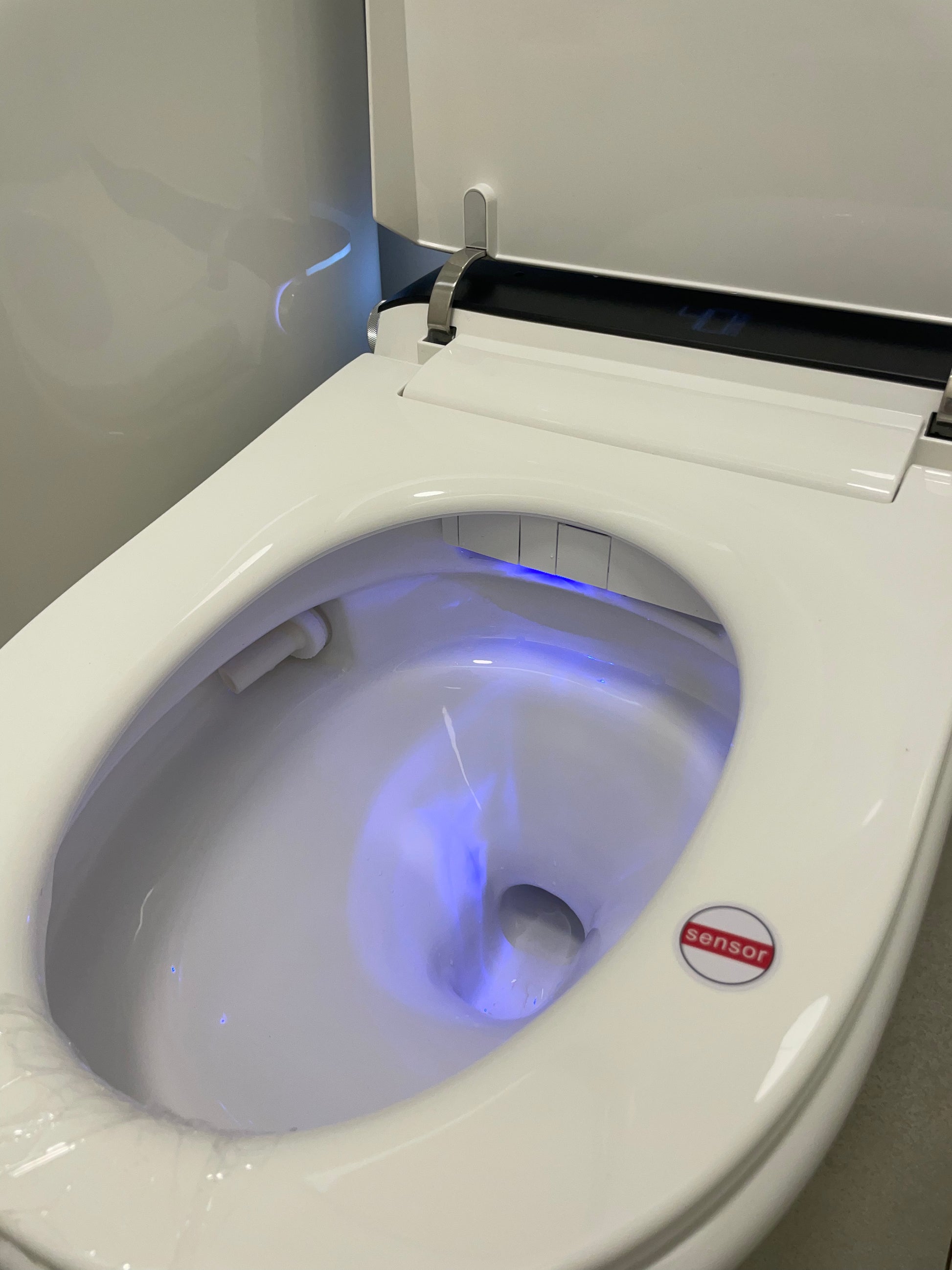 Smart toilet Hola www.hola.shop.pl with buil-in tank, Geberit type frame