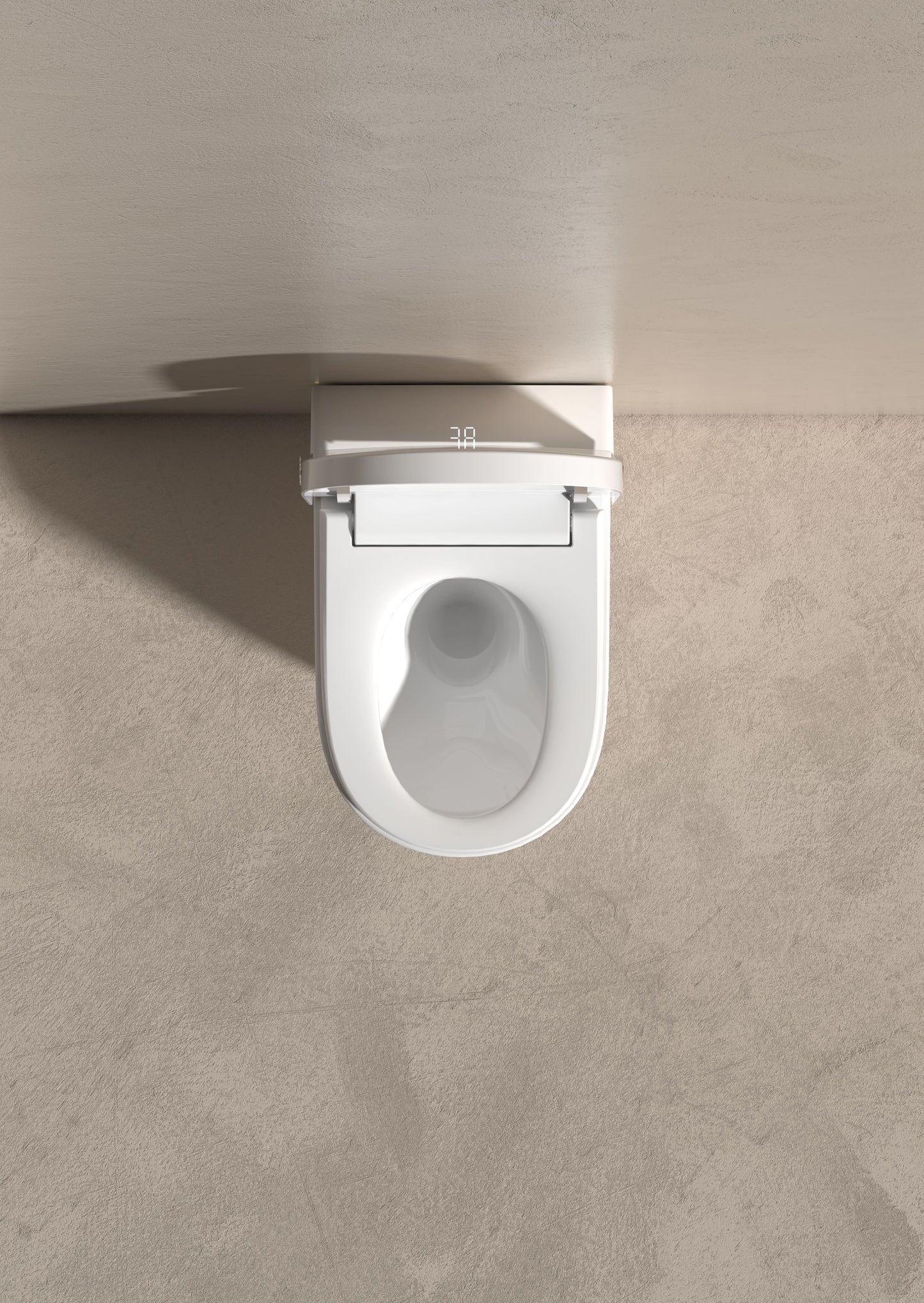 White Smart  toilet with buil-in tank, Geberit type frame, www.hola.shop.pl