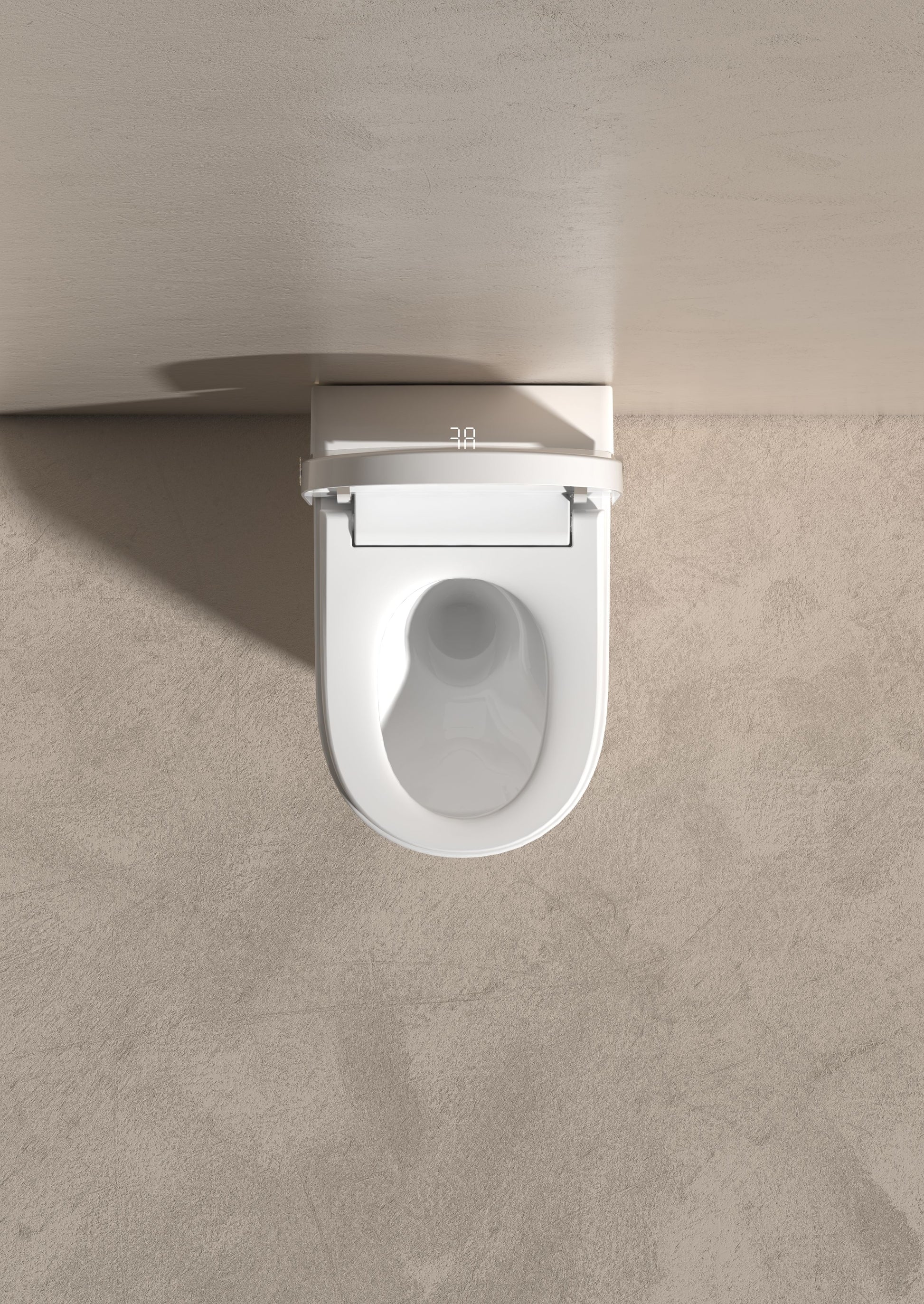 White Smart  toilet with buil-in tank, Geberit type frame, www.hola.shop.pl