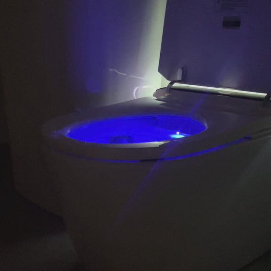 Smart toilet Hola with buil-in tank, Geberit type frame www.hola.shop.pl