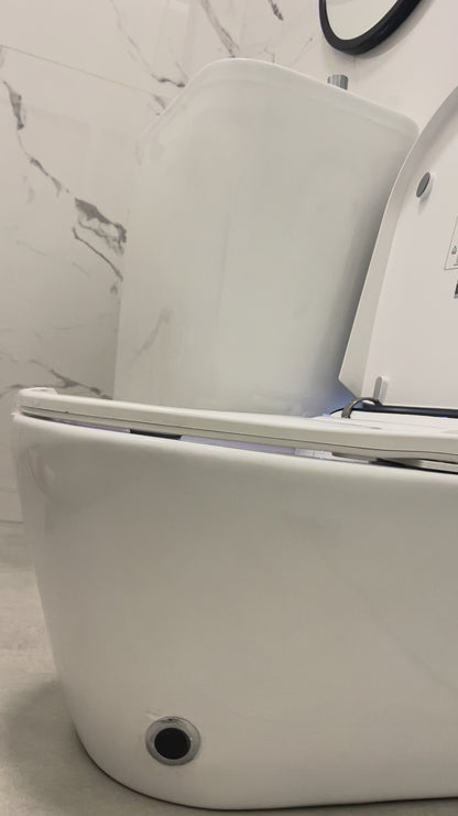 Smart toilet Hola with buil-in tank, Geberit type frame www.hola.shop.pl