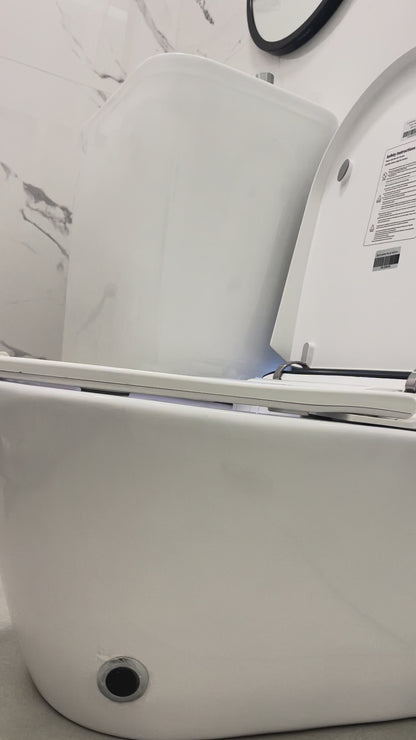 Smart toilet Hola with buil-in tank, Geberit type frame www.hola.shop.pl